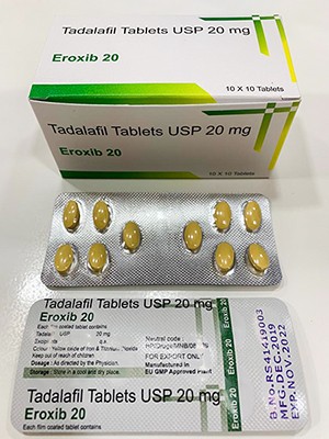 Cialis Générique (Tadalafil) Eroxib  20 MG D