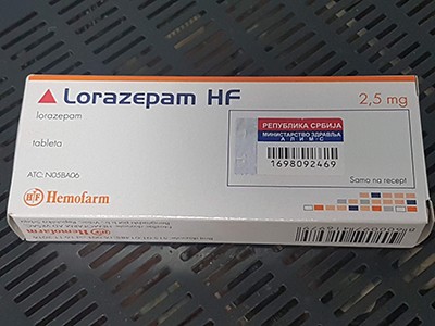 Lorazepam Originale 2.5 mg