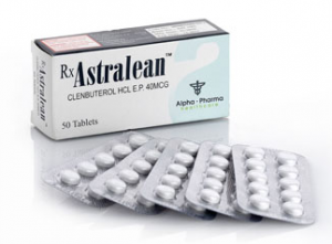 Clenbuterolo HCL Astralean 40 mg