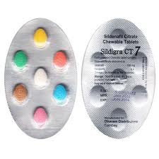 Sildigra CT-7 Sildenafil Chewable/Masticabile 100 mg