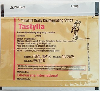 Tadalafil Tastylia Strips