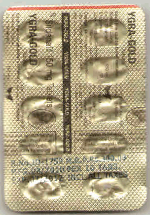 Ygra Gold 150 mg (Viagra Generico)