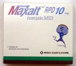  Maxalt Genérico Rizatriptán 5 mg 