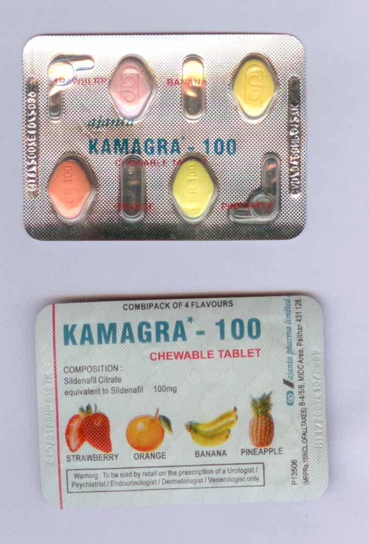 Kamagra (Viagra genérico) Masticable 100mg